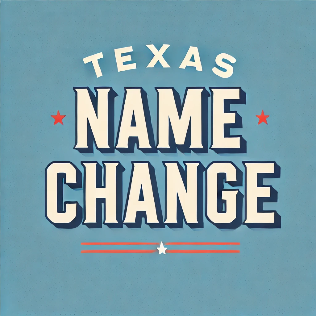Texas name change affidavit